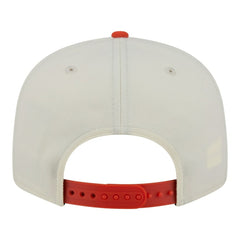 Anaheim Ducks New Era Injection Localized Two-Tone 9FIFTY Snapback Hat White/Orange