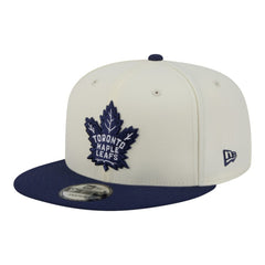 Toronto Maple Leafs New Era Injection Localized Two-Tone 9FIFTY Snapback Hat White/Navy