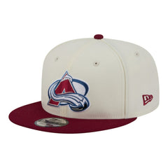 Colorado Avalanche New Era Injection Localized Two-Tone 9FIFTY Snapback Hat White/Burgundy
