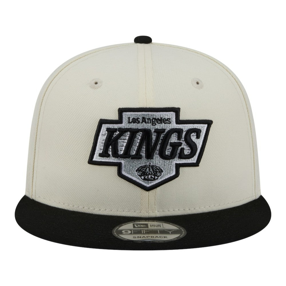 Los Angeles Kings New Era Injection Localized Two-Tone 9FIFTY Snapback Hat White/Black