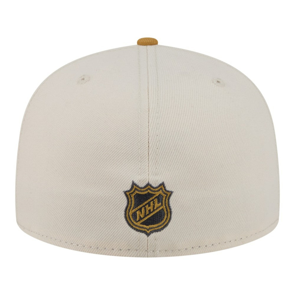Utah Mammoth New Era Colorpack Two-Tone 59FIFTY Fitted Hat Cream/Tan