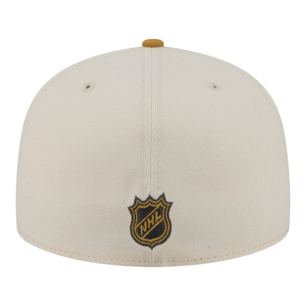 Washington Capitals New Era Colorpack Two-Tone 59FIFTY Fitted Hat Cream/Tan