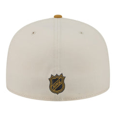 Washington Capitals New Era Colorpack Two-Tone 59FIFTY Fitted Hat Cream/Tan