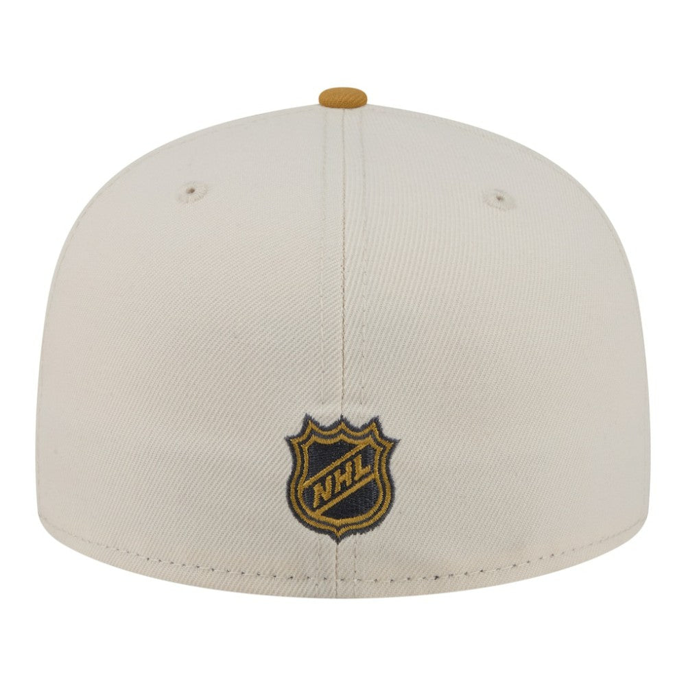 New Jersey Devils New Era Colorpack Two-Tone 59FIFTY Fitted Hat Cream/Tan