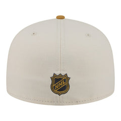 New Jersey Devils New Era Colorpack Two-Tone 59FIFTY Fitted Hat Cream/Tan