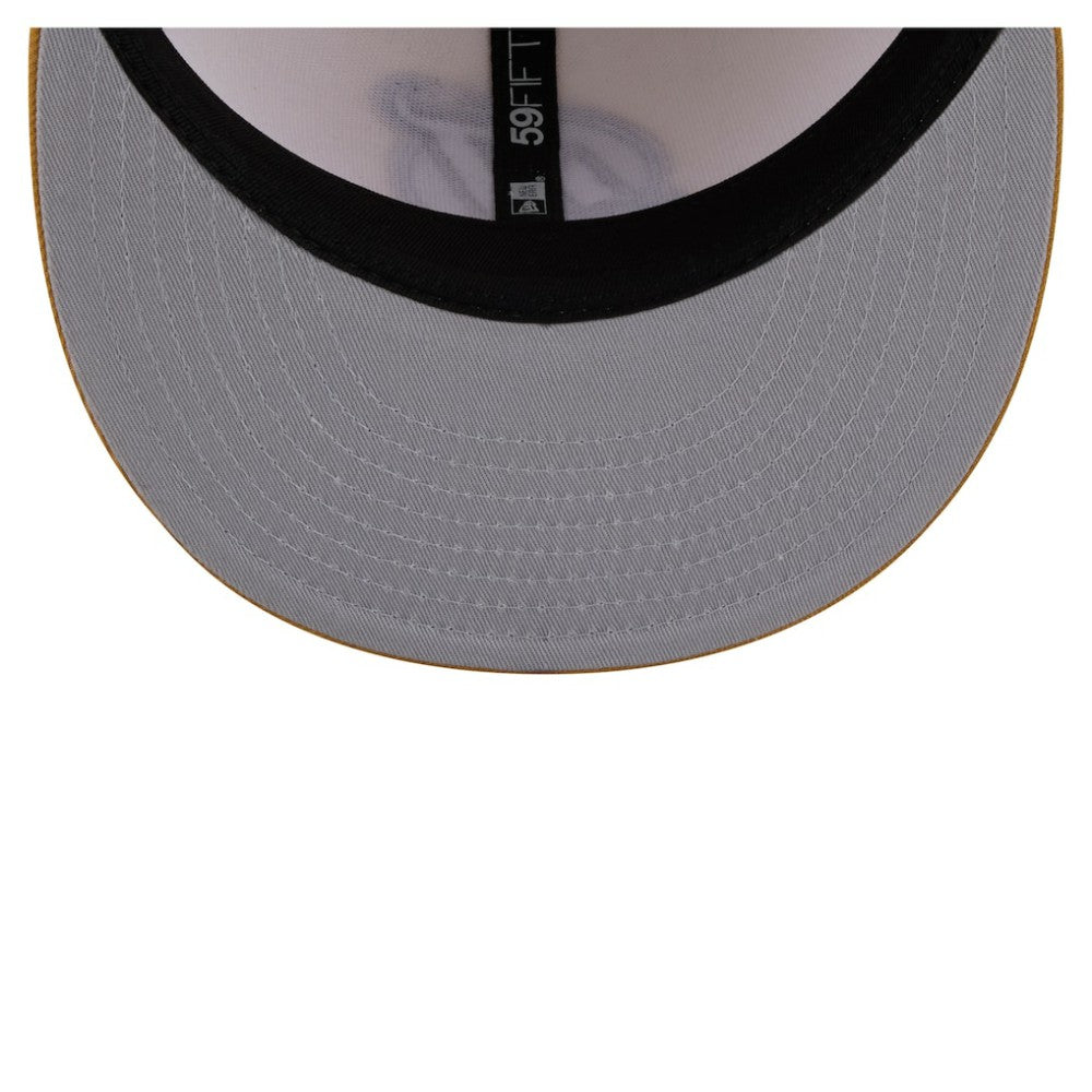 New Jersey Devils New Era Colorpack Two-Tone 59FIFTY Fitted Hat Cream/Tan