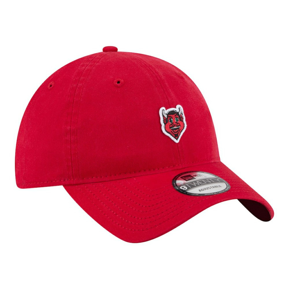 New Jersey Devils New Era Unisex Mascot Patch 9TWENTY Adjustable Hat Red