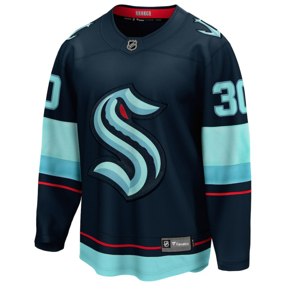 Matt Murray Seattle Kraken Fanatics Home Breakaway Jersey Deep Sea Blue