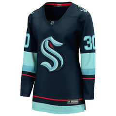 Matt Murray Seattle Kraken Fanatics Women's Home Breakaway Jersey Deep Sea Blue
