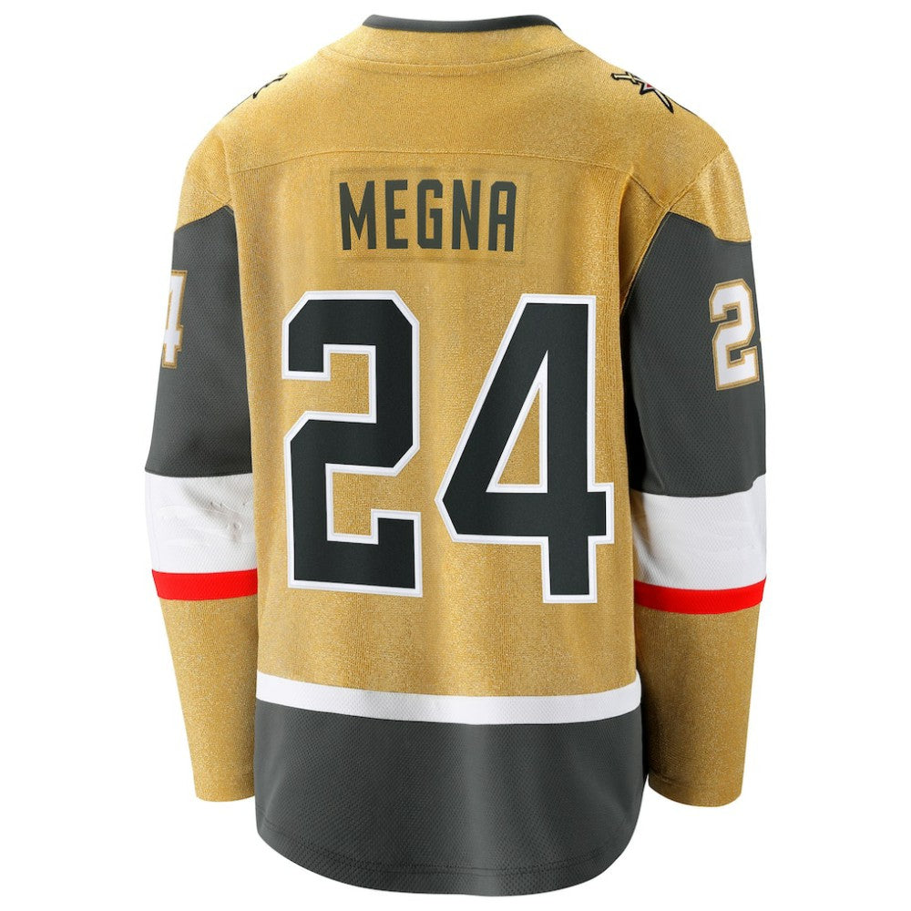 Jaycob Megna Vegas Golden Knights Fanatics Home Breakaway Jersey Gold