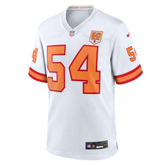 Lavonte David '76 Tampa Bay Buccaneers 50th Season Game Jersey - White