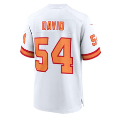 Lavonte David '76 Tampa Bay Buccaneers 50th Season Game Jersey - White