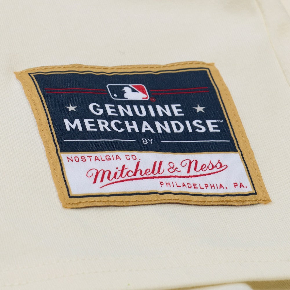 Pittsburgh Pirates Women's Boyfriend Raglan T-Shirt Cream | Mitchell & Ness