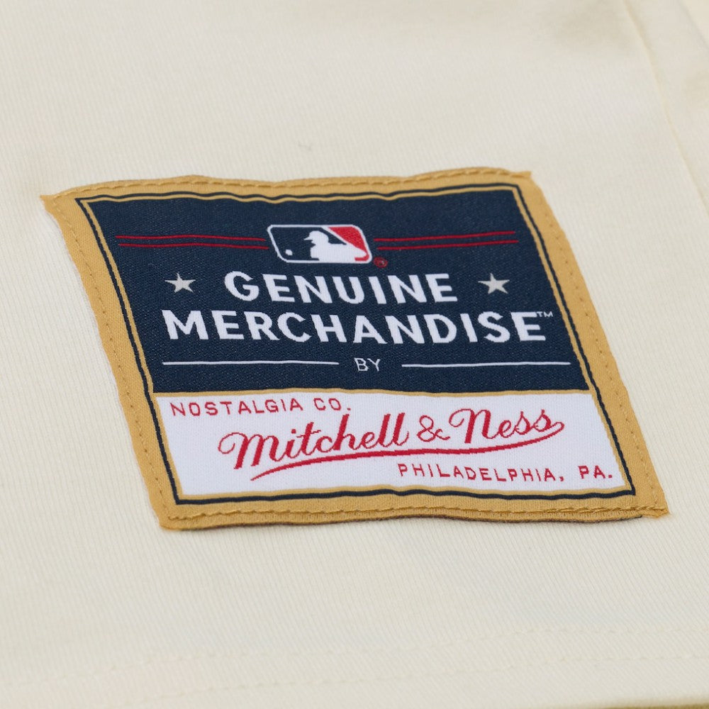 Boston Red Sox Women's Boyfriend Raglan T-Shirt Cream | Mitchell & Ness