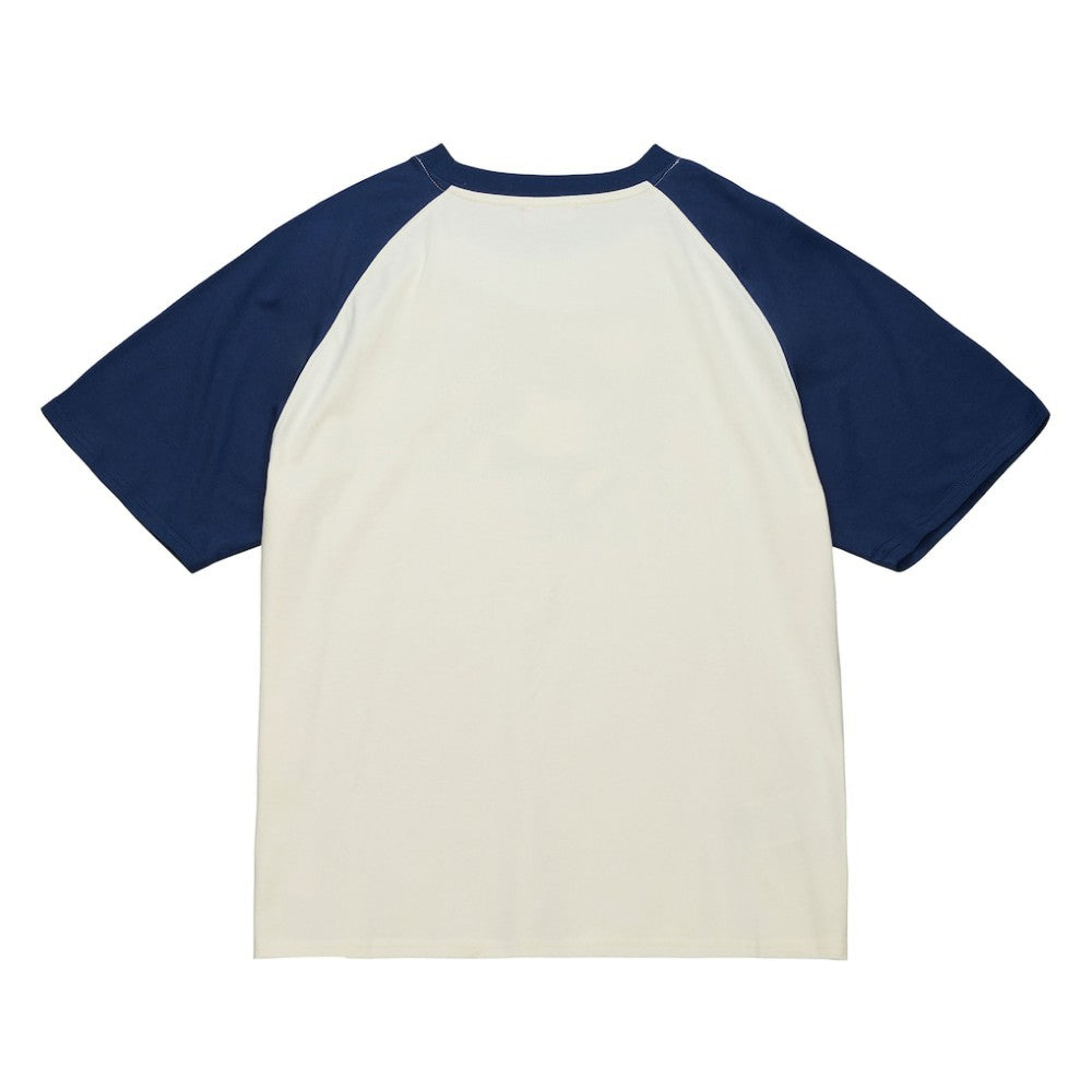 Houston Astros Women's Boyfriend Raglan T-Shirt Cream | Mitchell & Ness