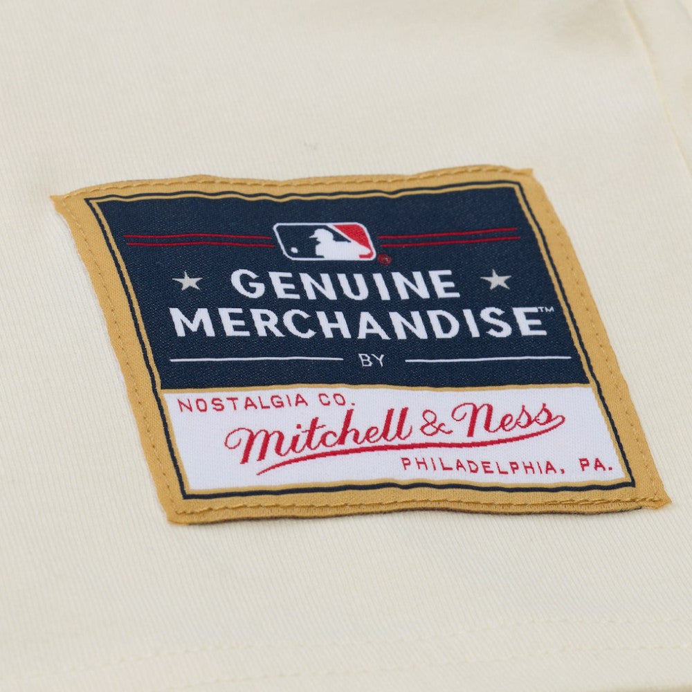 Houston Astros Women's Boyfriend Raglan T-Shirt Cream | Mitchell & Ness