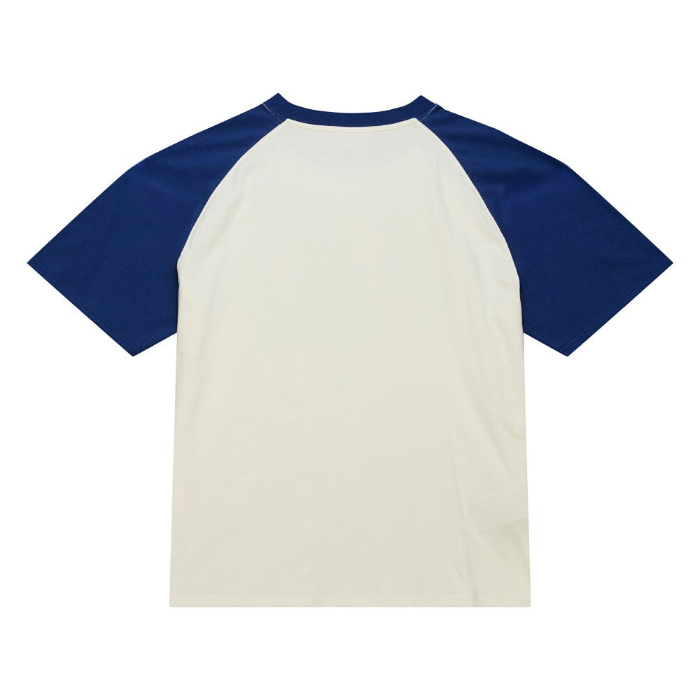 Milwaukee Brewers Women's Boyfriend Raglan T-Shirt Cream | Mitchell & Ness