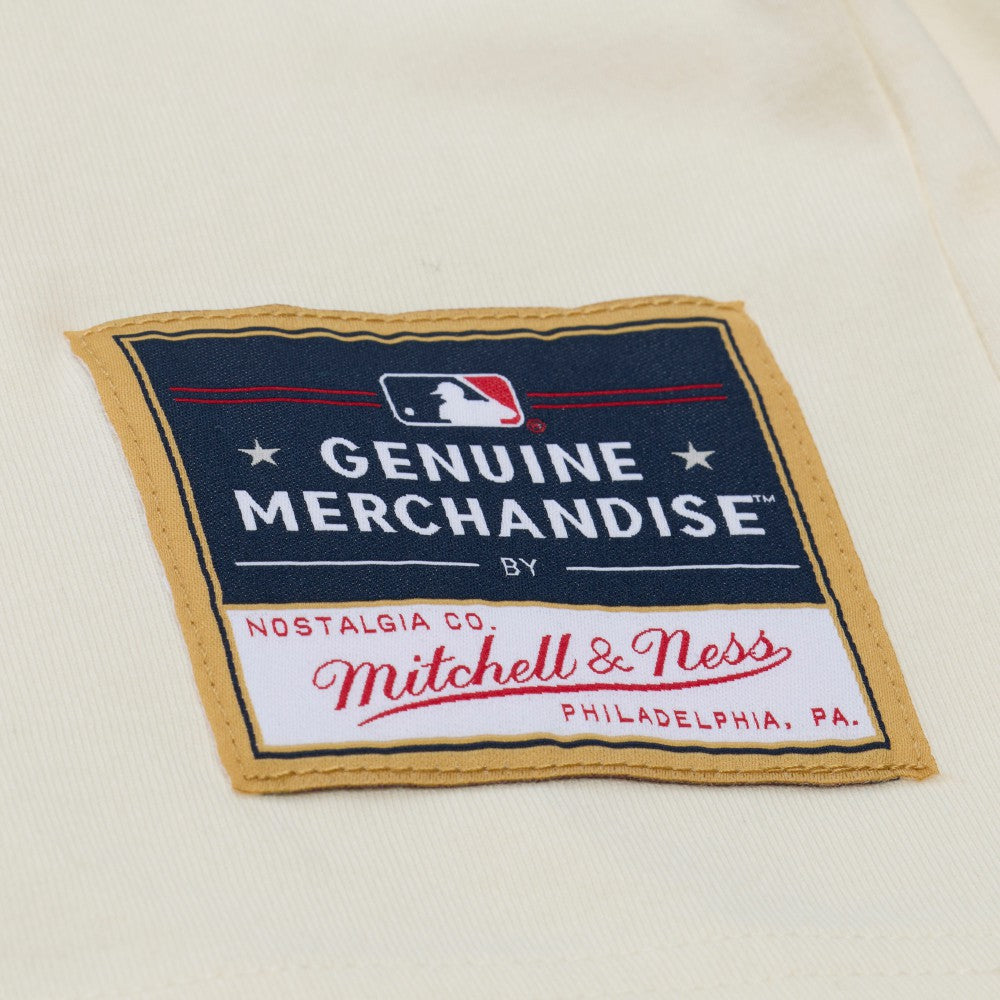 Milwaukee Brewers Women's Boyfriend Raglan T-Shirt Cream | Mitchell & Ness