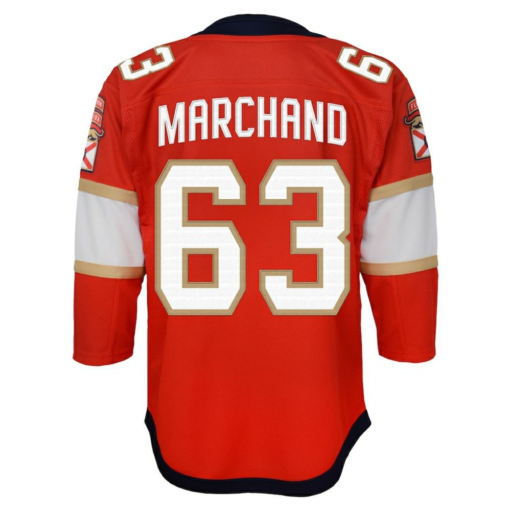 Brad Marchand Florida Panthers Outerstuff Youth Premier Player Jersey Red