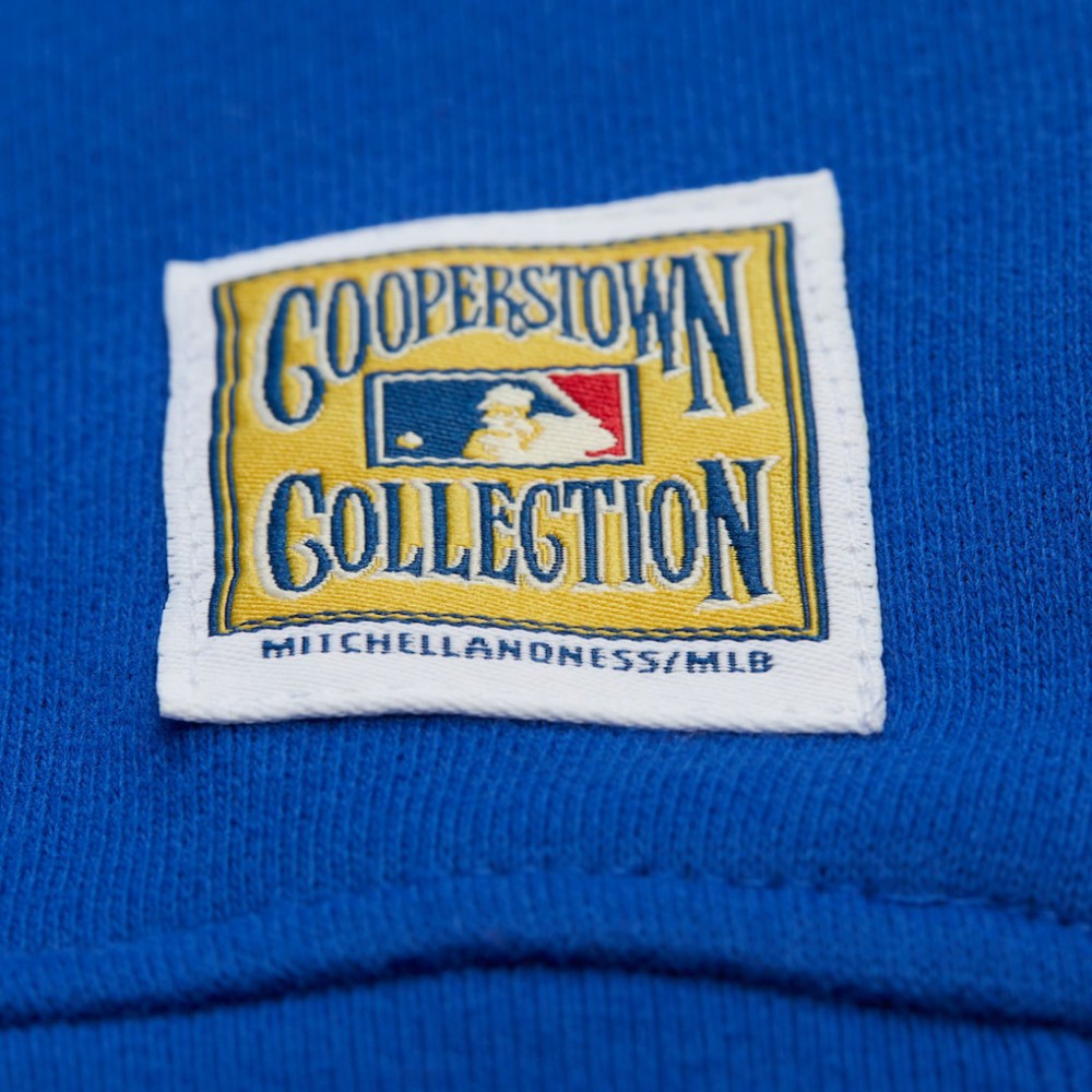 Atlanta Braves Women's Cooperstown Collection Crewneck Sweatshirt Royal | Mitchell & Ness