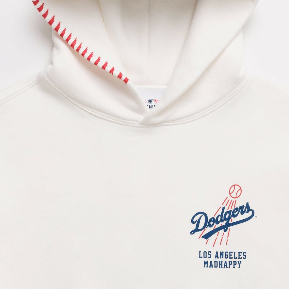 Los Angeles Dodgers Madhappy x MLB Unisex Heavyweight Fleece Hoodie White