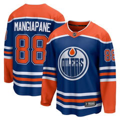 Andrew Mangiapane Edmonton Oilers Fanatics Home Breakaway Jersey Royal