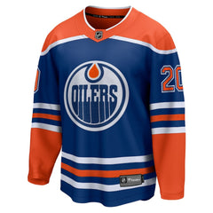 Curtis Lazar Edmonton Oilers Fanatics Home Breakaway Jersey Royal