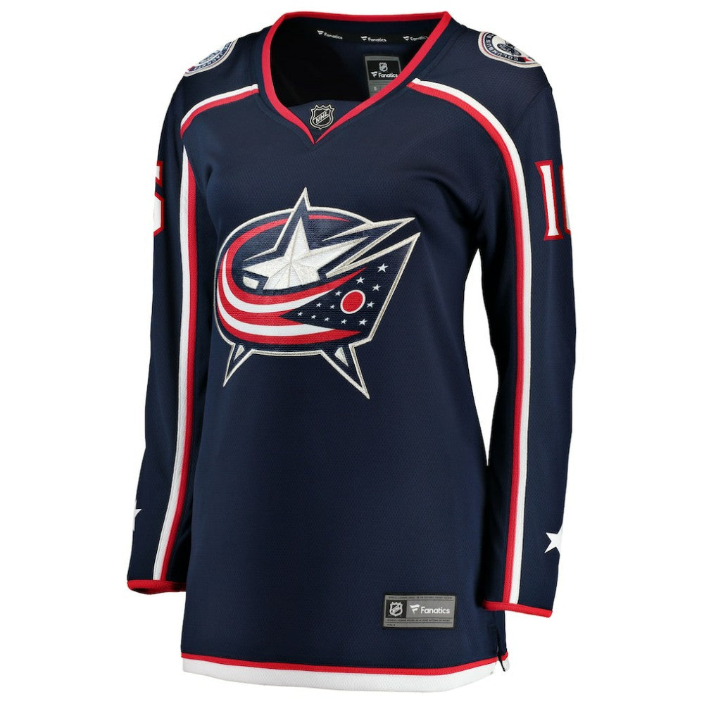 Brendan Gaunce Columbus Blue Jackets Fanatics Women's Home Breakaway Jersey Navy