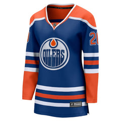 Curtis Lazar Edmonton Oilers Fanatics Women's Home Breakaway Jersey Royal