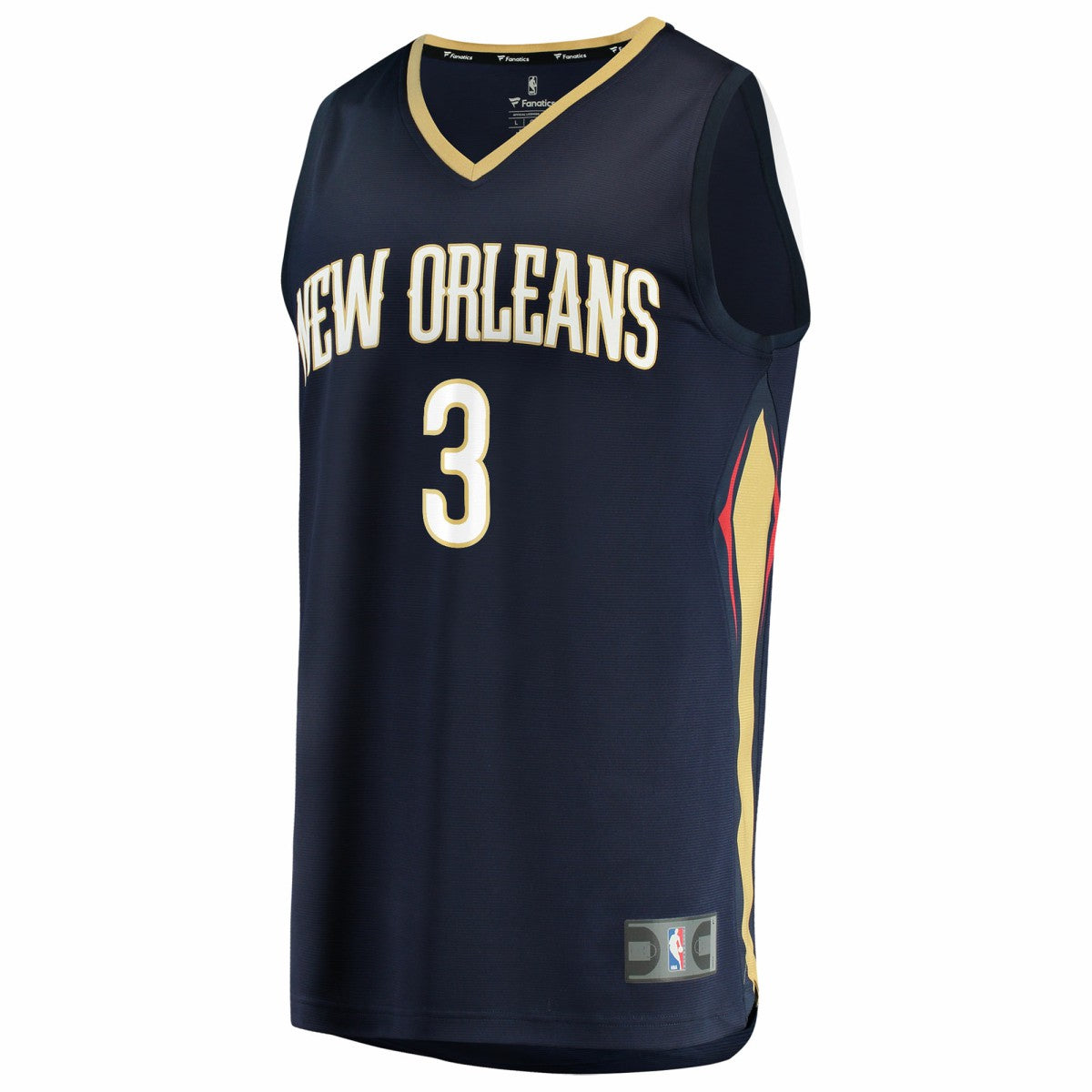Jordan Poole New Orleans Pelicans Fast Break Replica Jersey - Navy - Icon Edition