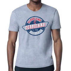 Cleveland Guardians Starter Route 66 Team Logo T-Shirt Gray