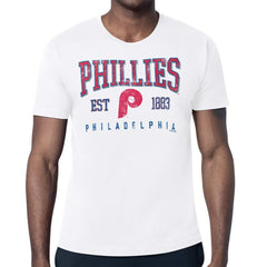 Philadelphia Phillies Starter Distressed Logo T-Shirt White