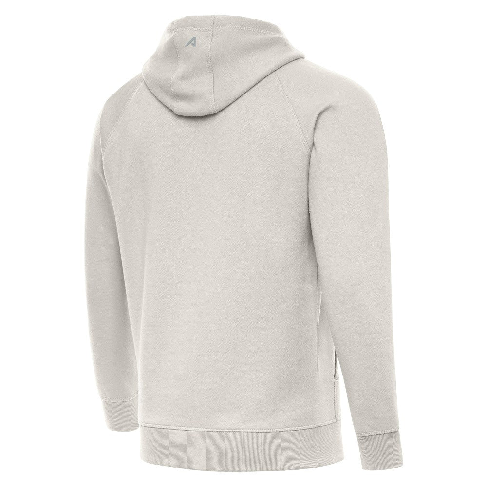 New York Mets Antigua Victory Pullover Hoodie Cream