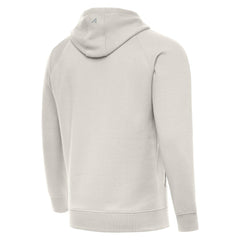 Atlanta Braves Antigua Victory Pullover Hoodie Cream