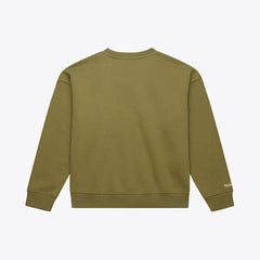 New York Yankees Women's Cooperstown Collection Fleece Sweatshirt Olive | Mitchell & Ness