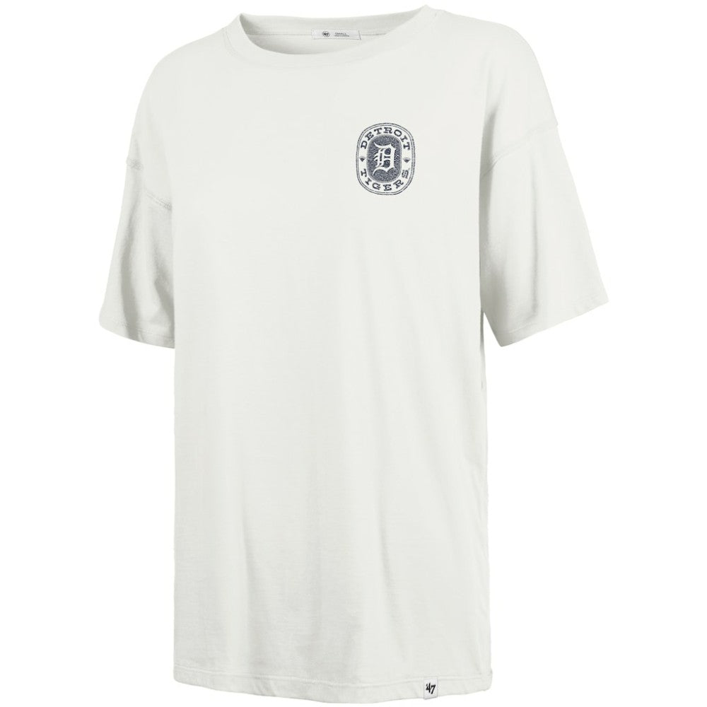 Detroit Tigers Women's Back Canyon Sadie T-Shirt Natural | 47 brand
