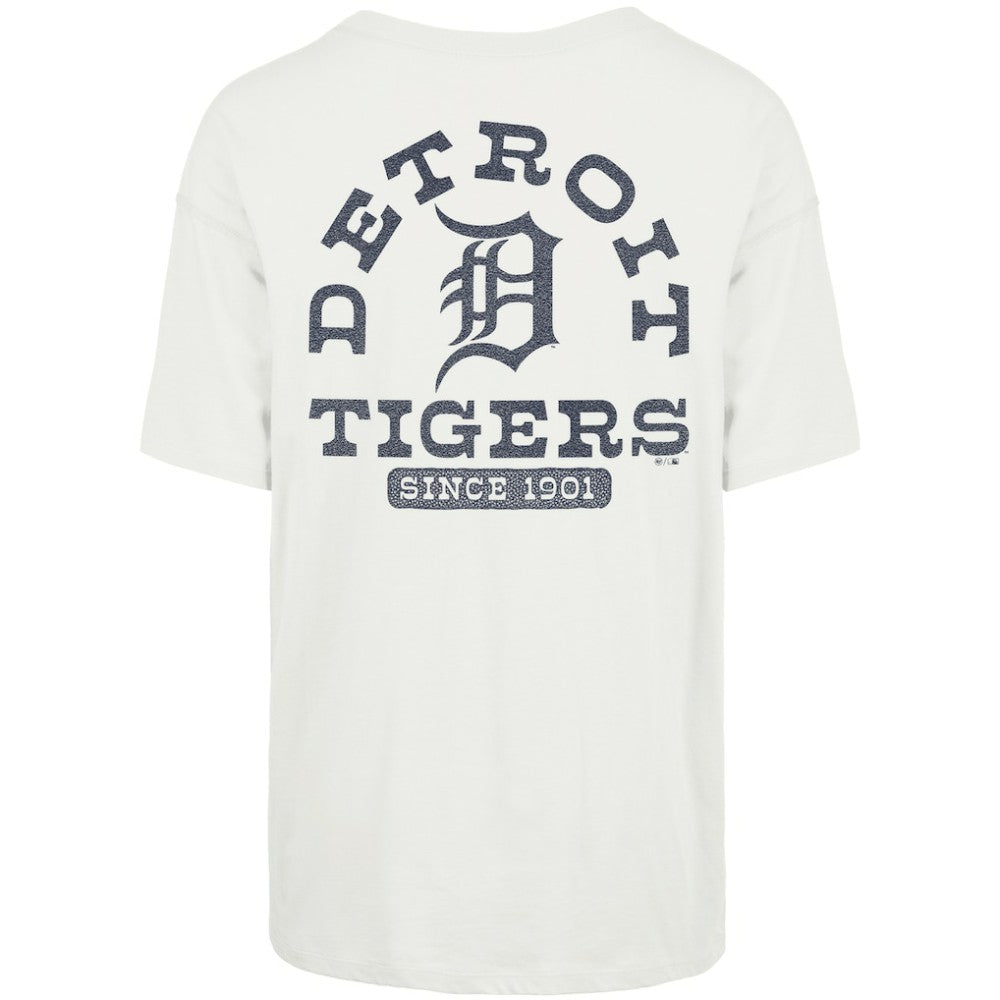 Detroit Tigers Women's Back Canyon Sadie T-Shirt Natural | 47 brand