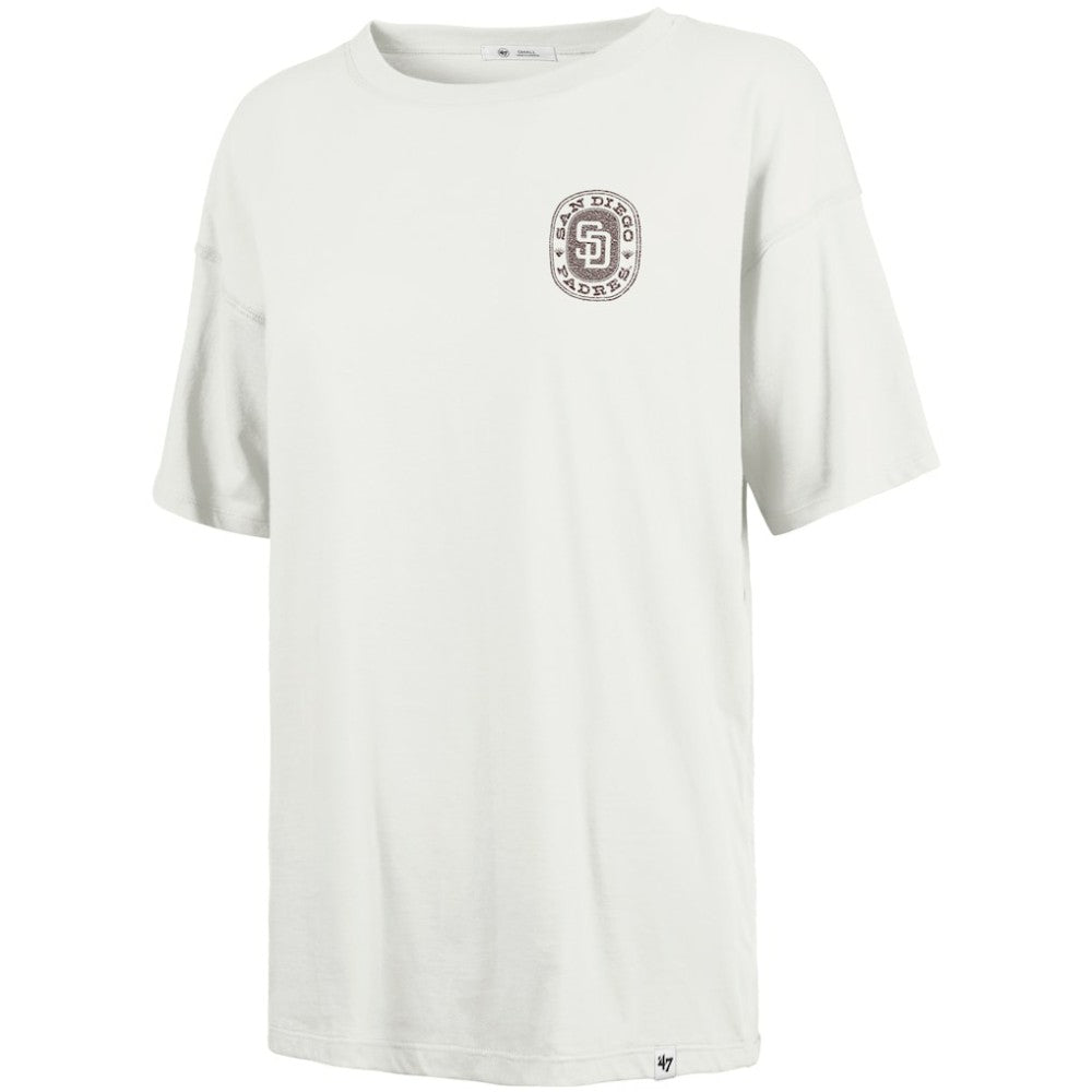 San Diego Padres Women's Back Canyon Sadie T-Shirt Natural | 47 brand