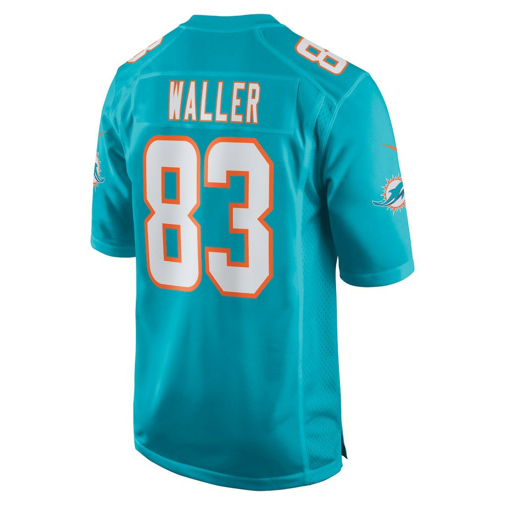 Darren Waller Miami Dolphins Team Game Jersey - Aqua