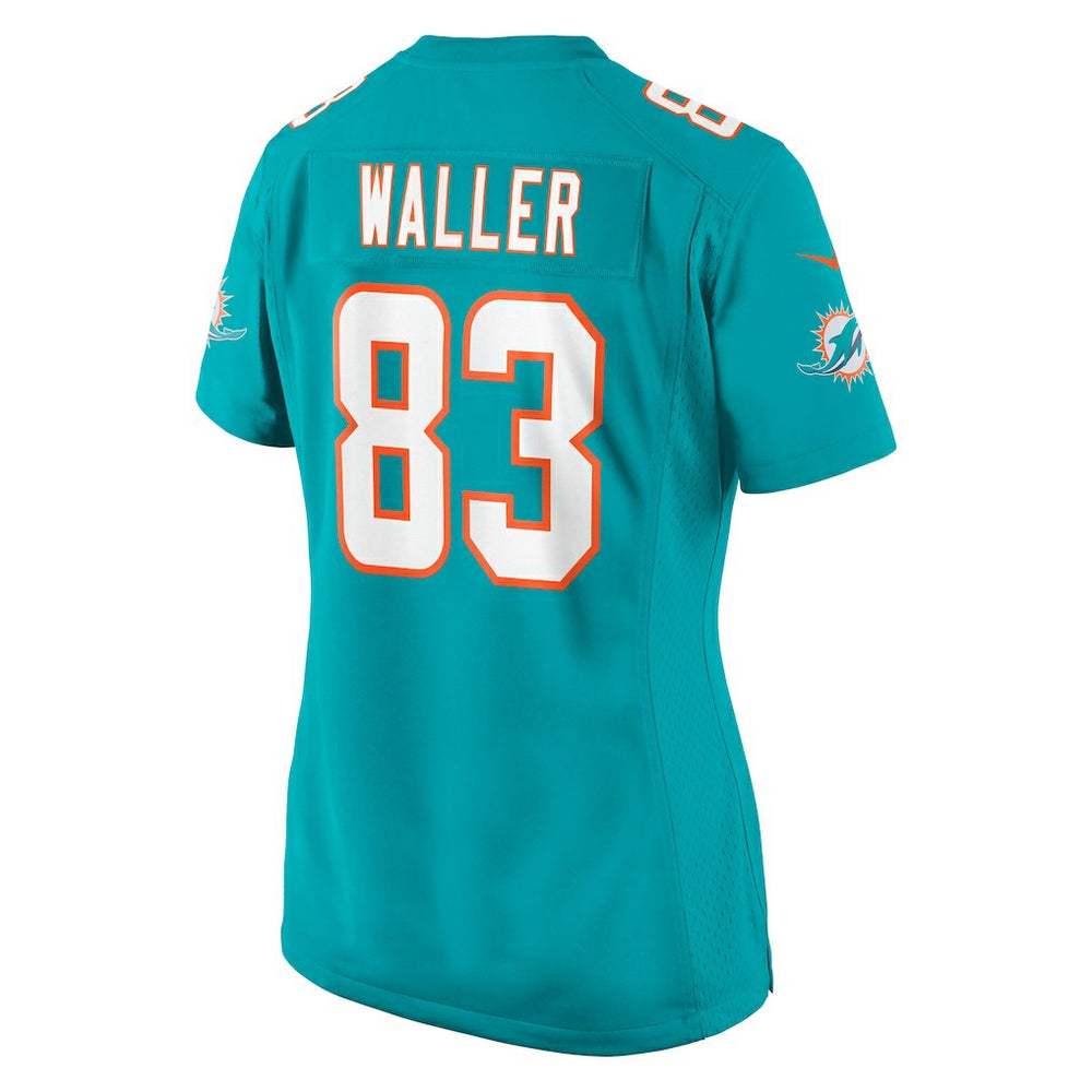 Darren Waller Miami Dolphins Women's Team Game Jersey - Aqua