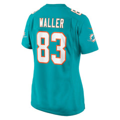 Darren Waller Miami Dolphins Women's Team Game Jersey - Aqua