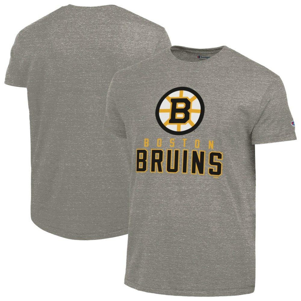 Boston Bruins Champion Tri-Blend T-Shirt Gray