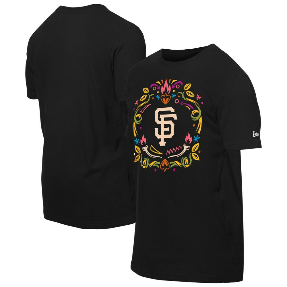 San Francisco Giants Día de los Muertos T-Shirt Black | New Era