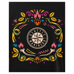 Seattle Mariners Día de los Muertos T-Shirt Black | New Era