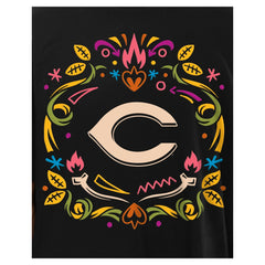 Cincinnati Reds Día de los Muertos T-Shirt Black | New Era