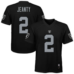 Ashton Jeanty Las Vegas Raiders Youth Replica Player Jersey - Black sale