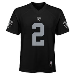Ashton Jeanty Las Vegas Raiders Youth Replica Player Jersey - Black sale