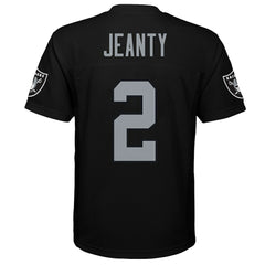 Ashton Jeanty Las Vegas Raiders Youth Replica Player Jersey - Black sale