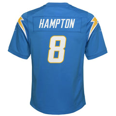 Omarion Hampton Los Angeles Chargers Youth Team Game Jersey - Powder Blue