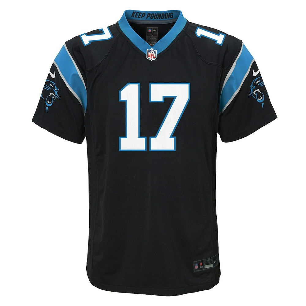 Xavier Legette Carolina Panthers Youth Team Game Jersey - Black